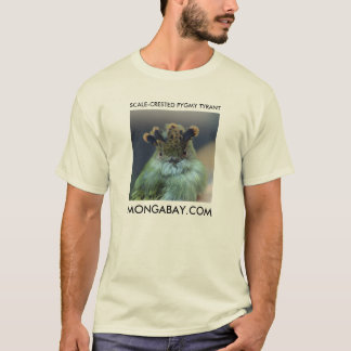 Scale-Crested Pygmy Tyrant - MONGABAY T-Shirt