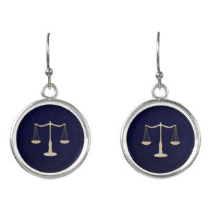 Scale Of Justice Earrings