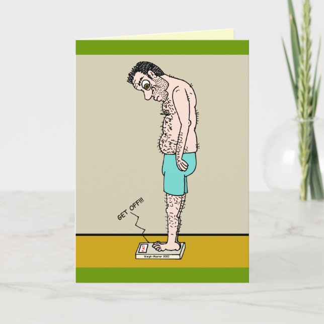 Scale of Justice Greeting Card (Front)