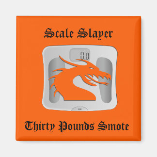 Scale Slayer - Thirty Pounds Smote - Dragon Scale Magnet