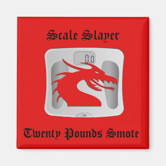 Scale Slayer - Twenty Pounds Smote - Dragon Scale Magnet
