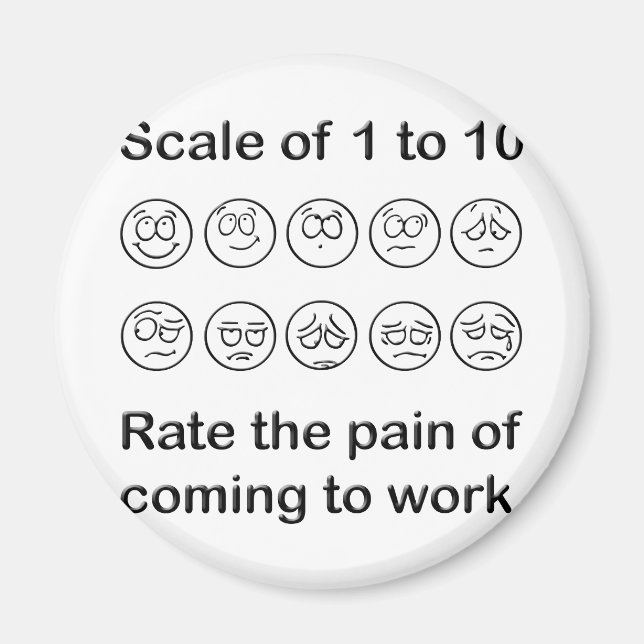 Scale The Pain Magnet (Front)