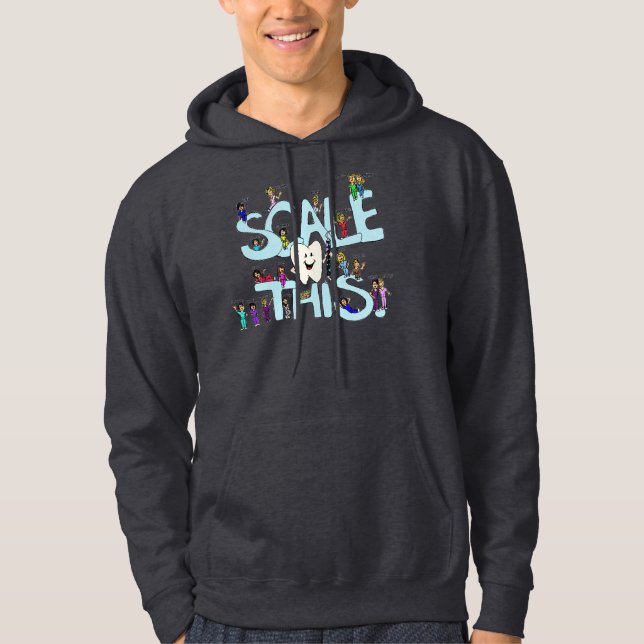Scale-This-Hoody - For Dark Apparel Hoodie (Front)
