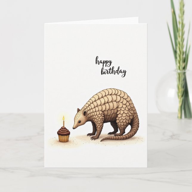 Scaled Beast Birthday Card (Front)