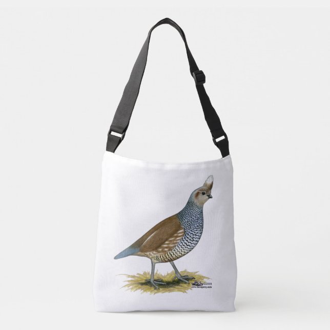 Scaled Quail Crossbody Bag (Front)