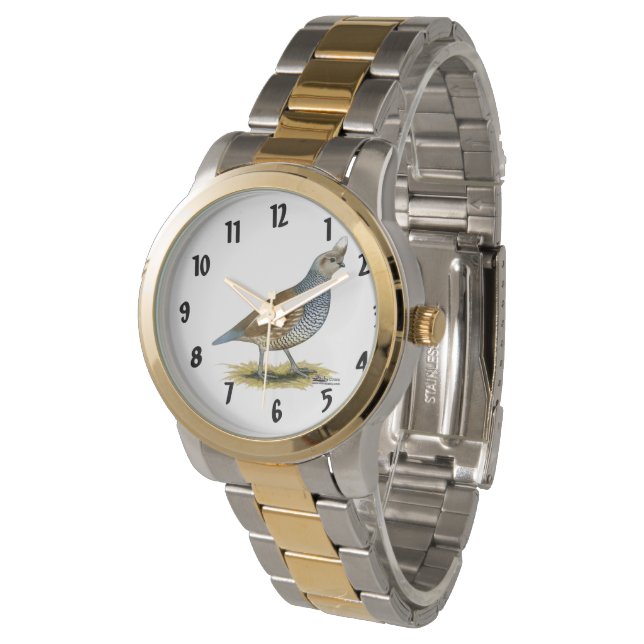 Scaled Quail Watch (Angled)