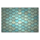 Scales in Teal and Silver