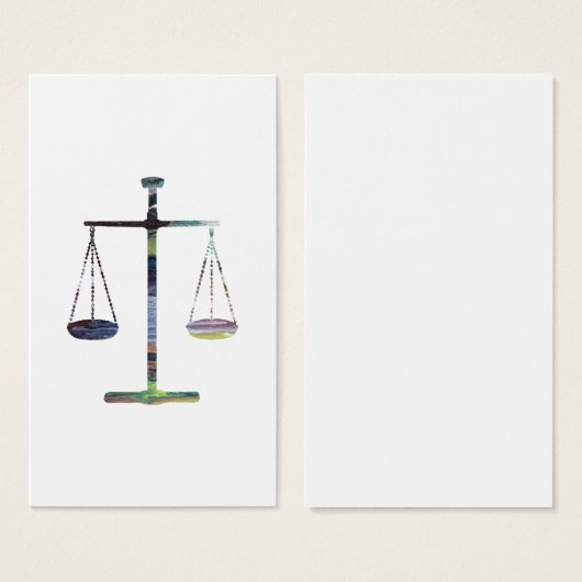 Scales of justice (Front & Back)