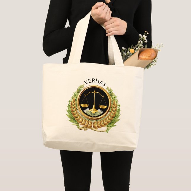 Scales of Justice Attorney Tote (Front (Product))