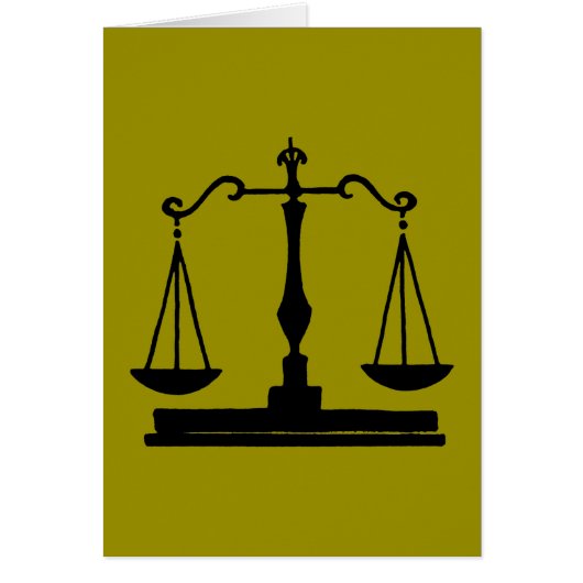 Scales Of Justice Cards (Front)