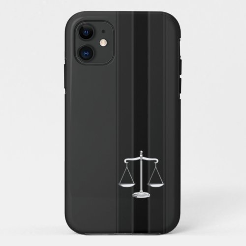 Scales of Justice iPhone 11 Case