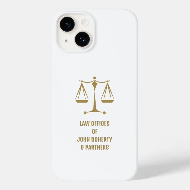Scales of Justice Case-Mate iPhone Case (Back)