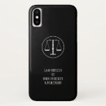 Scales Of Justice Iphone X Case at Zazzle