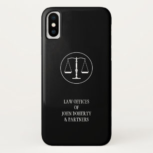 Scales of Justice iPhone X Case