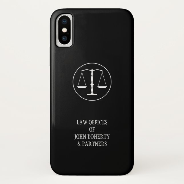 Scales of Justice Case-Mate iPhone Case (Back)