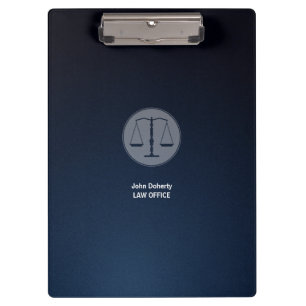 Scales of Justice Clipboard