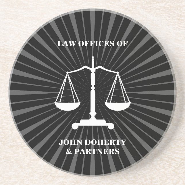 Scales of Justice - Coaster (Front)