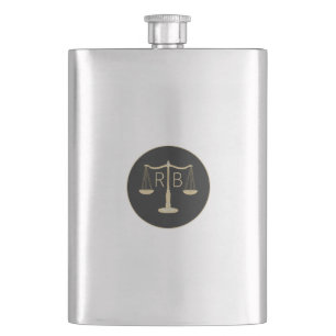 Scales Of Justice Flask