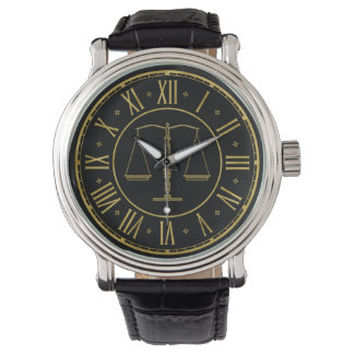 Scales of Justice | Golden Watch