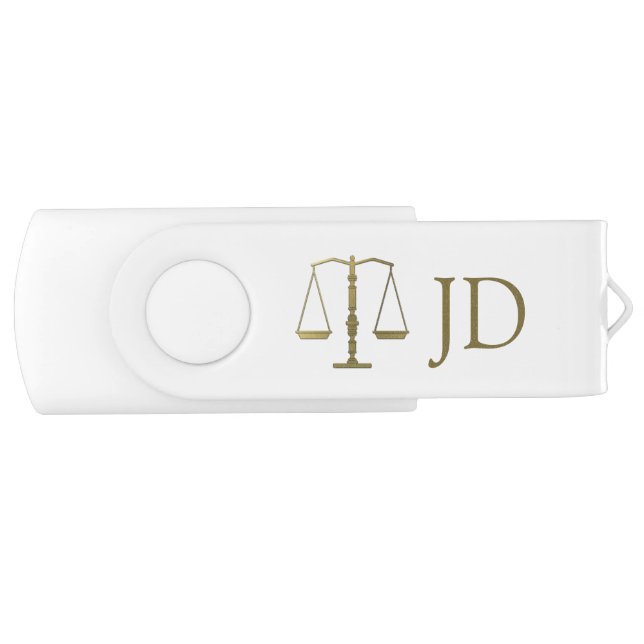 Scales of Justice | Initial Flash Drive (Front)