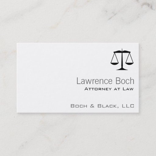 Customizable Scales of Justice (Law) Business Card Templates