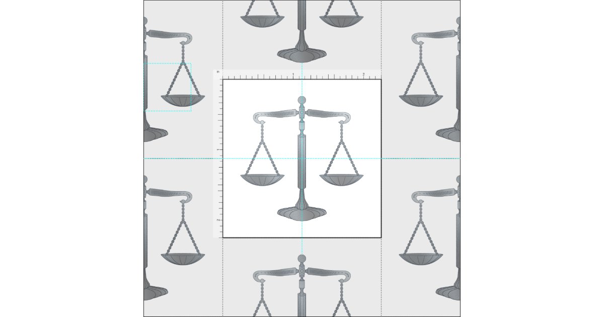 Scales of Justice Law Gifts Fabric Zazzle