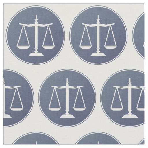 Scales of Justice | Law Gifts Fabric
