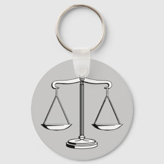 Scales of Justice | Law Keychain