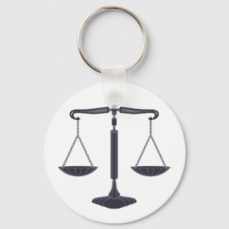 Scales of Justice | Law Keychain