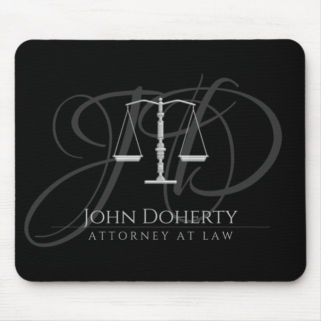 Scales of Justice | Law Mouse Pad (Front)