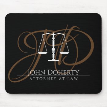 Scales Of Justice | Law Mouse Pad by wierka at Zazzle