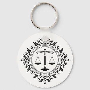 Scales of Justice    Lawyer Keychain