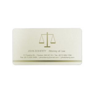 Scales of Justice   Lawyer Label