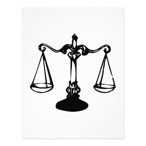 Scales Of Justice Letterhead - Custom Scales Of Justice Letterhead ...