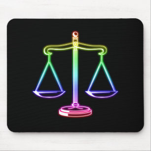 Scales of Justice - Mousepad