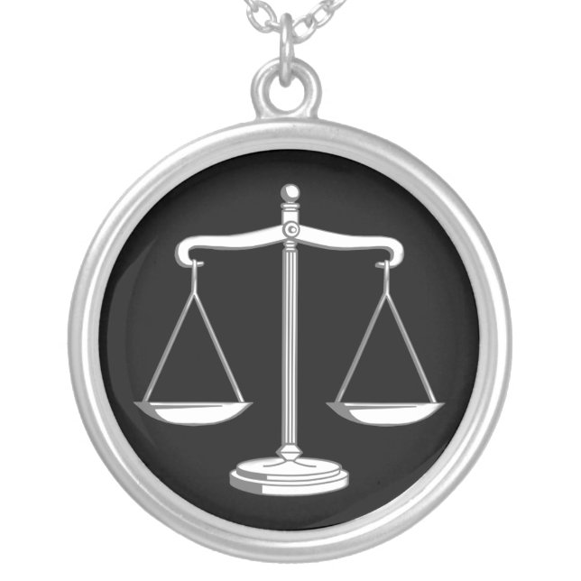 Scales of Justice - Necklace (Front)
