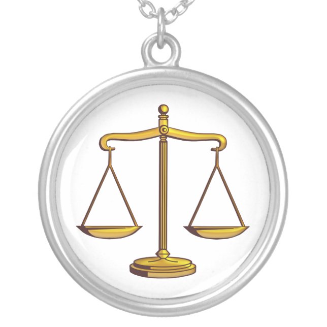 Scales of Justice - Necklace (Front)