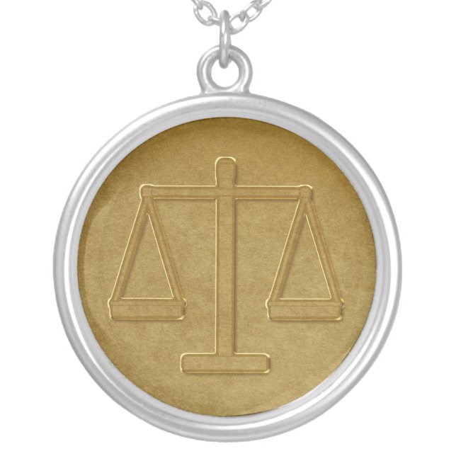 Scales of Justice - Necklace (Front)