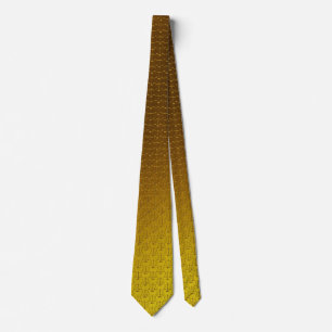 Scales of Justice Pattern Golden Lawyer Gifts Neck Tie