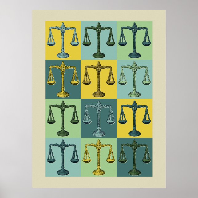 Scales of Justice Poster (Front)
