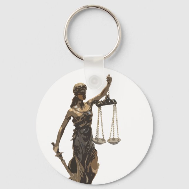 Scales of Justice | Themis Keychain (Front)