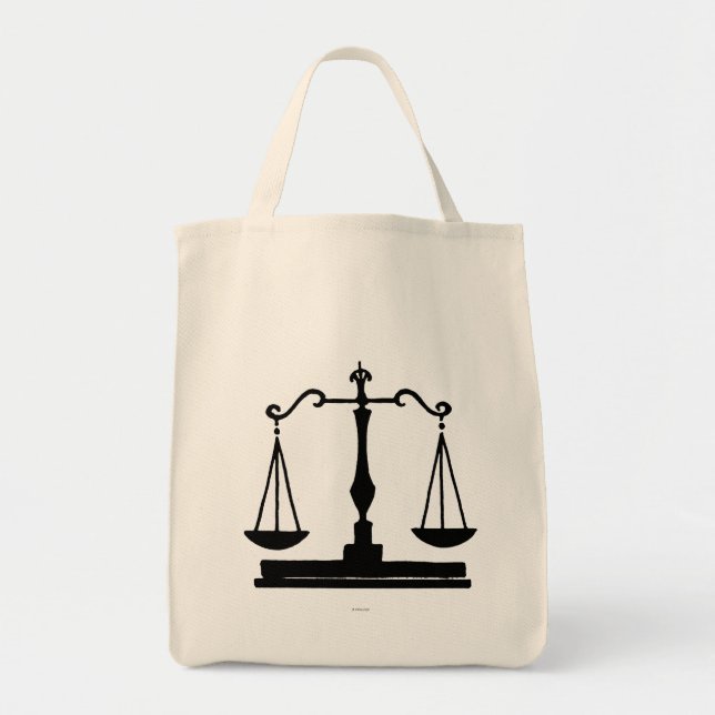 Scales Of Justice Tote Bag (Front)