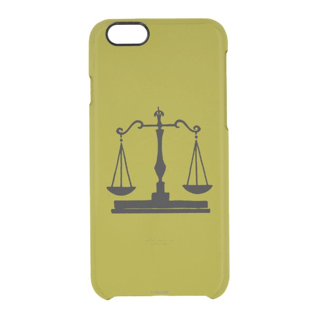 Scales Of Justice Uncommon iPhone Case (Back)