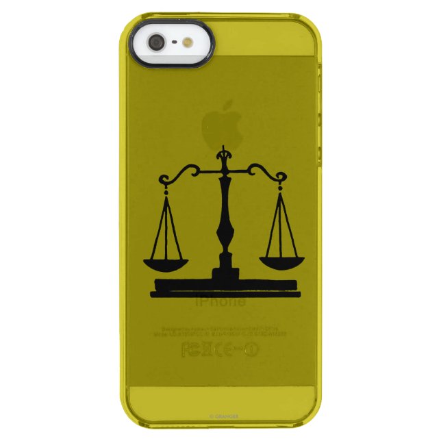 Scales Of Justice Uncommon iPhone Case (Back)