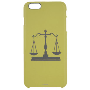 Scales Of Justice Clear iPhone 6 Plus Case