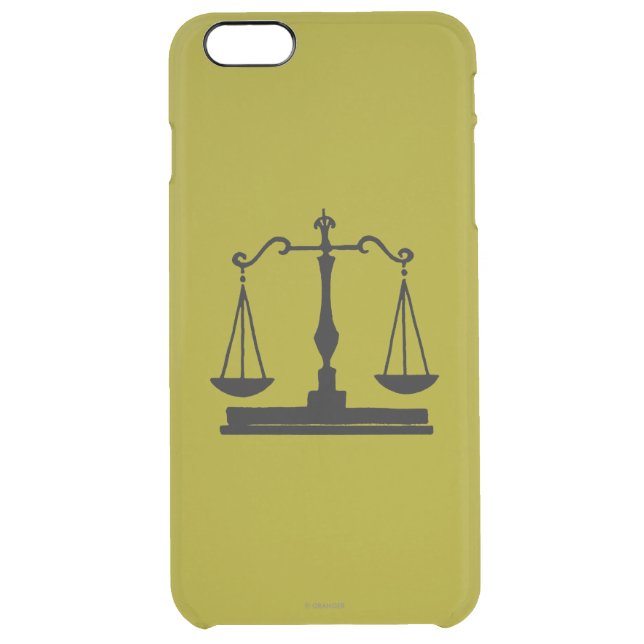 Scales Of Justice Uncommon iPhone Case (Back)