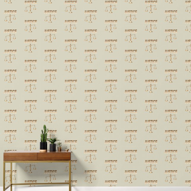 Scales of Justice Wallpaper (Hallway)