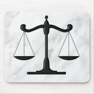 Scales on Marble Mouse Pad