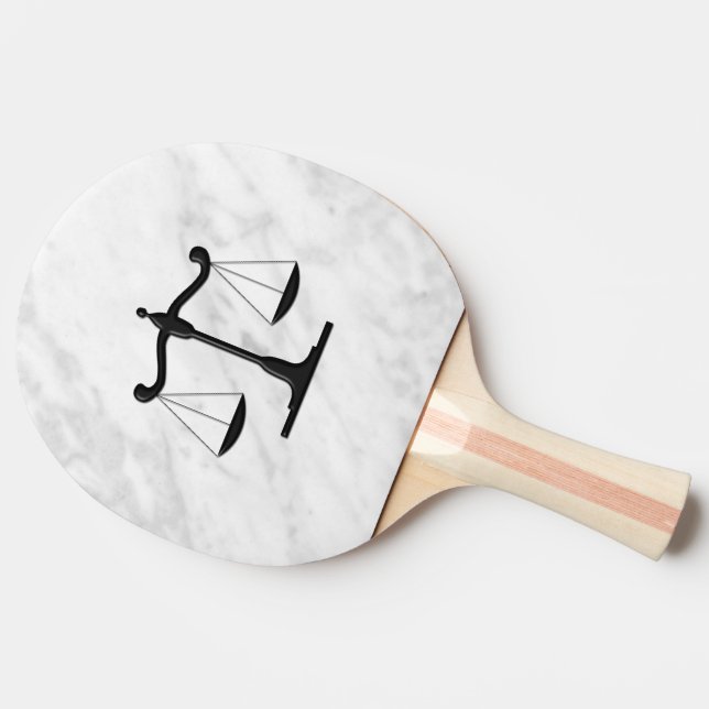 Scales on Marble Ping-Pong Paddle (Back Side)