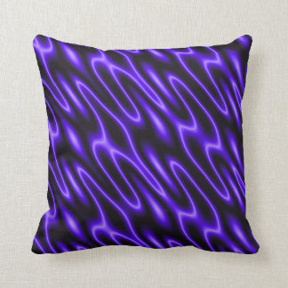 Scales (purple) throw pillow